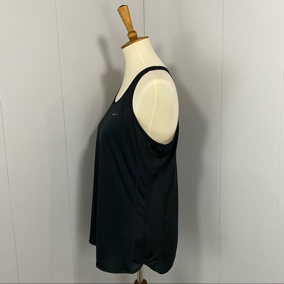 Nike Dri-Fit Black Vented Racerback Tank Top - Picture 2 of 11